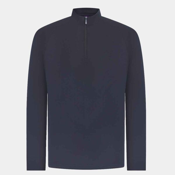 Henbury Zip Neck Wicking Top Thumbnail