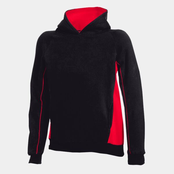 Finden + Hales Kids Contrast Hooded Sweatshirt Thumbnail