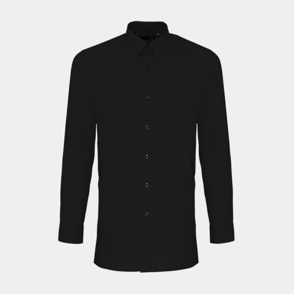 Premier Long Sleeve Fitted Poplin Shirt Thumbnail