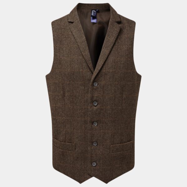 Premier Herringbone Waistcoat Thumbnail