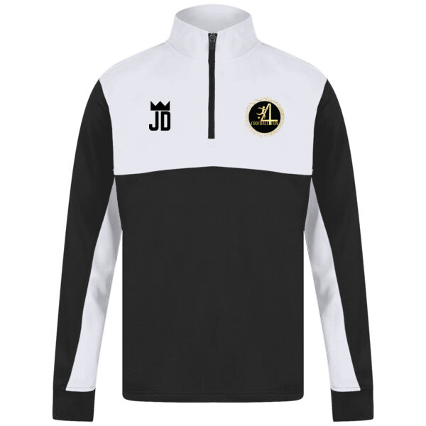 F4F - Football Team Kids 1/4 Zip Tracksuit Top Thumbnail