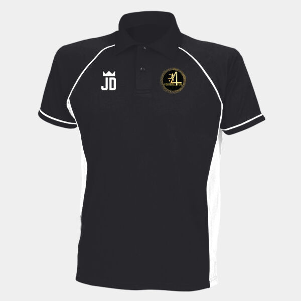 F4F - Finden + Hales Kids Performance Piped Polo Shirt Thumbnail